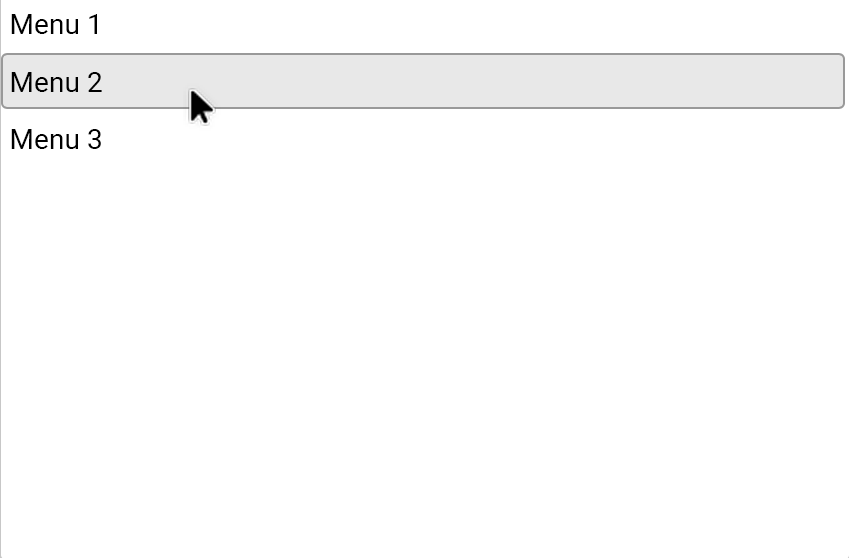 Navigation menu