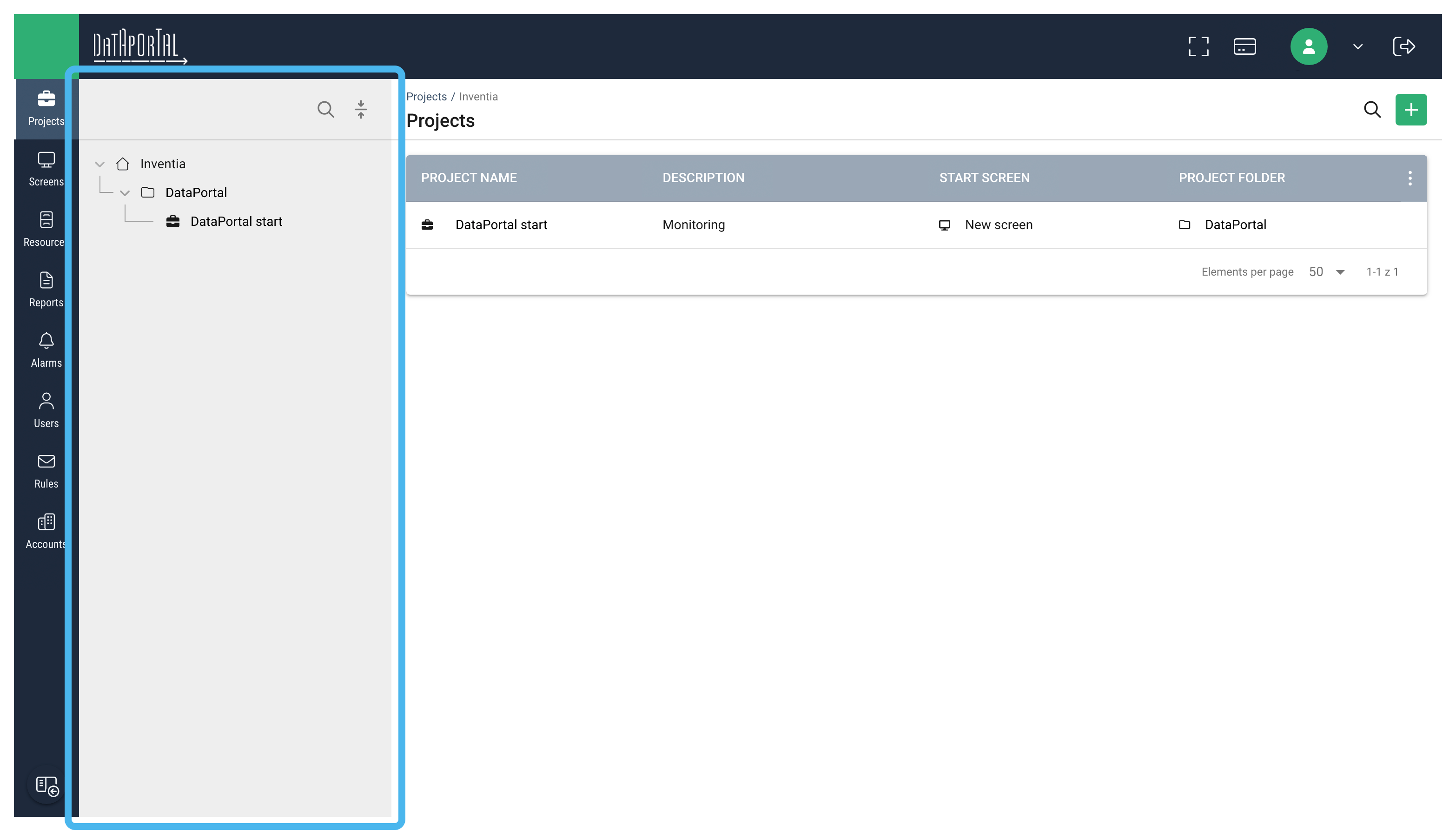 Application interface